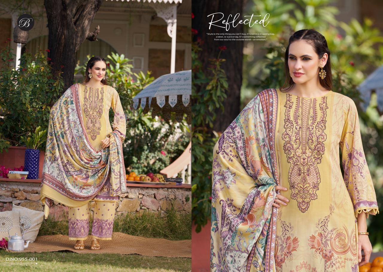 Belliza dilkhush vol-3 Dress material wholesale market Pune